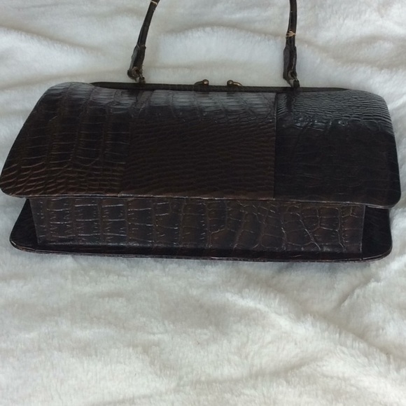 Alligator Leather Vintage Handbag - Picture 5 of 8